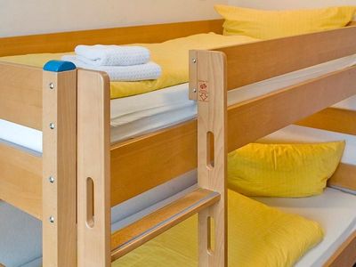 Schlafzimmer mit Etagenbett