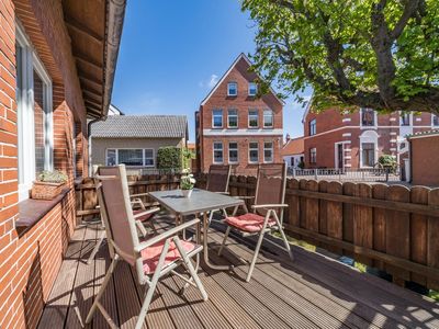 Terrasse im Sommer