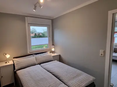 Schlafzimmer Zugang zum Wohnzimmer