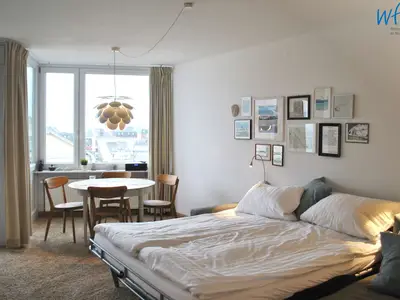 Schlafmöglichkeiten im Wohnzimmer