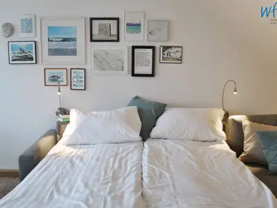 Schlafmöglichkeiten im Wohnzimmer