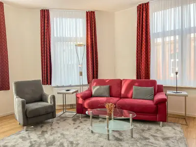 Gemütliches Sofa und Sessel