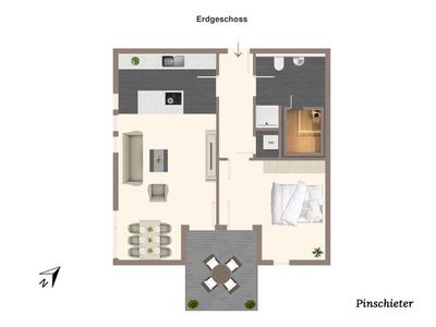 Ferienwohnung für 3 Personen (79 m²) in Born am Darß 7/10