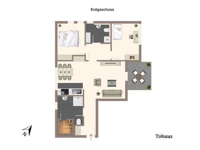 Ferienwohnung für 5 Personen (90 m²) in Born am Darß 8/10