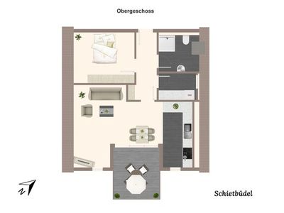 Ferienwohnung für 3 Personen (73 m²) in Born am Darß 9/10