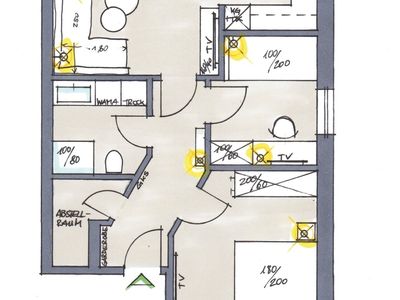 Ferienwohnung für 3 Personen (60 m²) in Bornholt 10/10