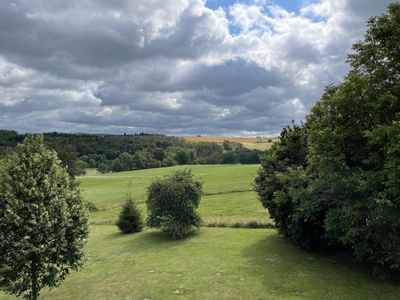 Ausblick vom Balkon