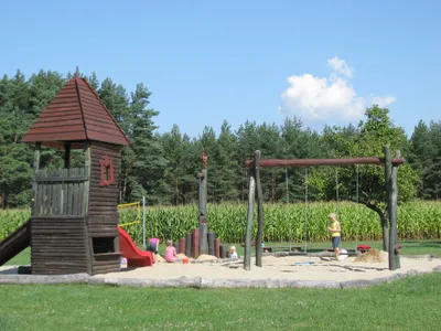 Spielplatz gleich in Nähe der FeWos