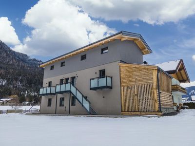 Außenseite Ferienhaus [Winter]