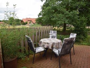 windgeschützte Terrasse