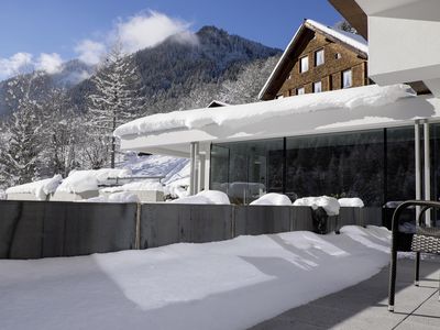 Valschena Ausblick Terrasse s'Grosse A1