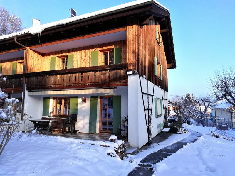 Ferienhaus Waldblick im Winter
