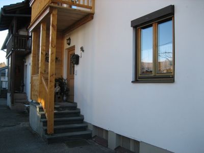 Ferienwohnung Kaiserblick - Eingang Ferienwohnung Kaiserblick