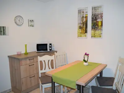 Essplatz in der Ferienwohnung Irmgard