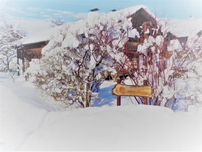 Haus Fellner im Winter