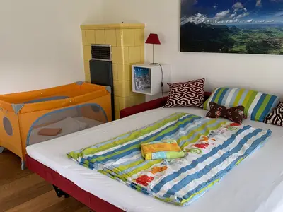 Biber - Schlafcouch im Wohnzimmer