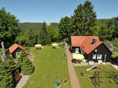 Villa Luise - Blick über das Grundstück