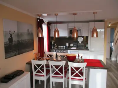 Chalet Platzhirsch_Essplatz & Küche