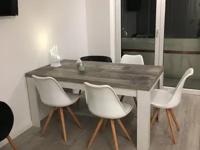 Wohnbereich. Esszimmer