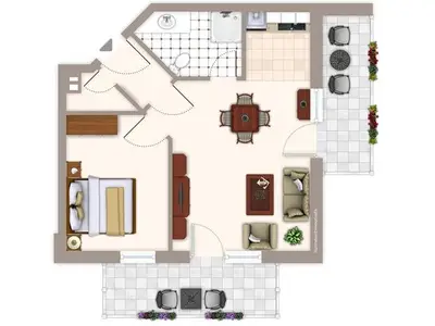 Ferienwohnung für 3 Personen (46 m²) in Breege 10/10