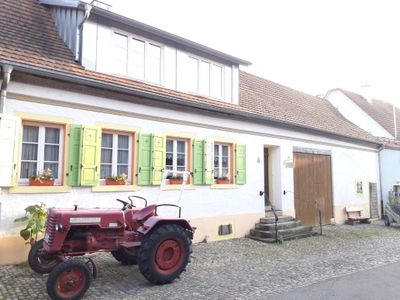 Außenbereich m.Traktor