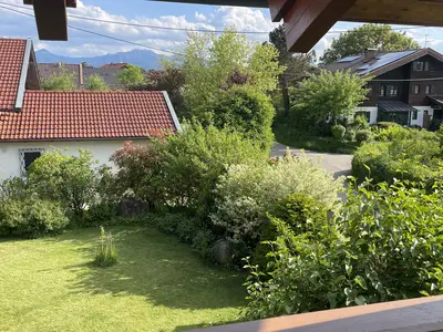 Blick vom Balkon nach Süden