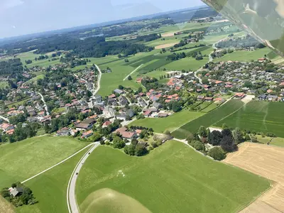 Breitbrunn aus der Luft