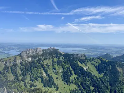 Kampenwand mit Chiemsee