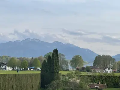 Blick zum See von der Terasse