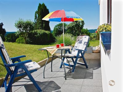 Terrasse der Wohnung