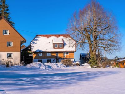 Haus im Winter