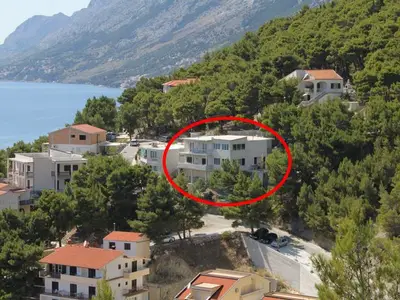 Ferienwohnung für 3 Personen in Brela 1/10