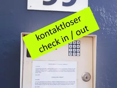 Außenansicht des Gebäudes. Check in Safe - auch nachts möglich