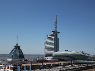 Aussicht aus der 6. Etage des Appartements Aussichtsreich.