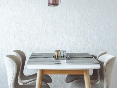 Wohnzimmer mit Essbereich