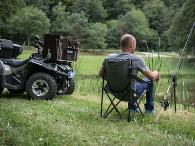 Angeln direkt am Hof