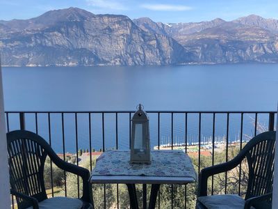 Balkon mit Seeblick