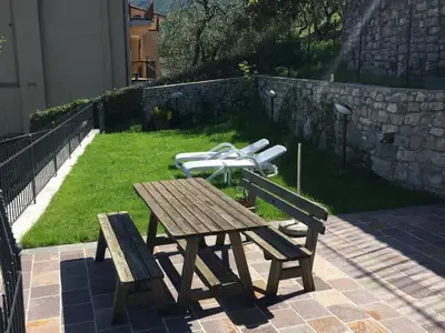 Der eigener Garten im 1. Stock mit Seeblick