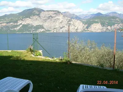 Der Garten mit Seeblick