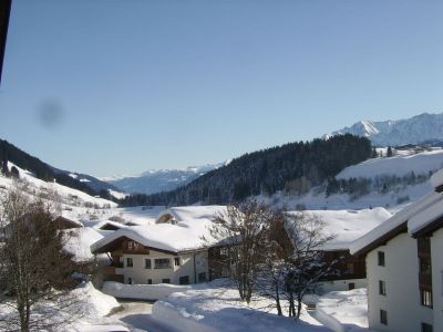 Ferienwohnung Flurina 19 - Aussicht Winter