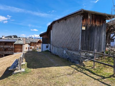 Ferienwohnung Crestas Calzaferri - Ansicht Sommer