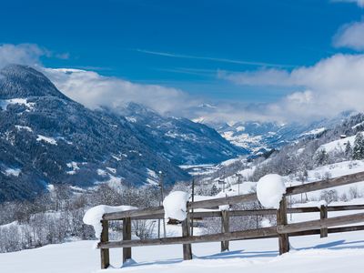 Casa Panorama, Brigels, Camartin, Aussicht