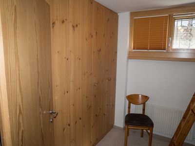 Ferienwohnung Sogn Giacun, Brigels, Guyet,Schlafzimmer 2 (Etagenbett)