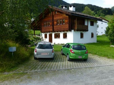 Casa Ravinatscha, Brigels, Aussenansicht