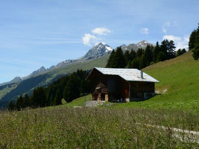 Plumarscha, Brigels, Friberg, Aussenansicht