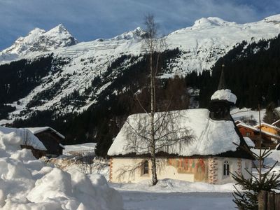 Ferienwohnung Sogn Giacun, Brigels, Guyet, Aussenansicht