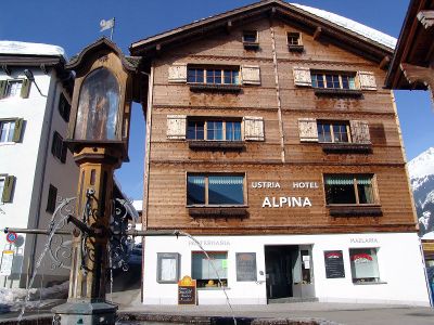 Familienhotel Alpina Brigels, Aussenansicht