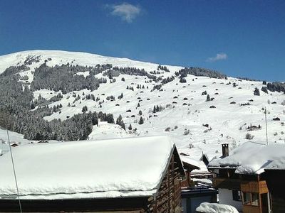 Familienhotel Alpina Brigels, Aussicht Restaurant