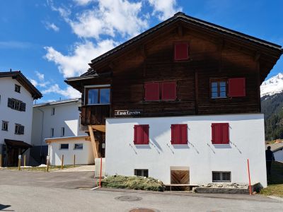 Ferienwohnung Crestas Calzaferri - Ansicht Sommer