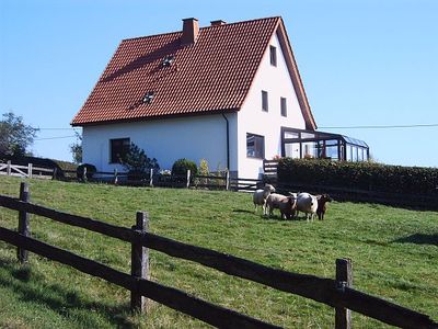 Ferienwohnung im Haus am Wald - Außenansicht